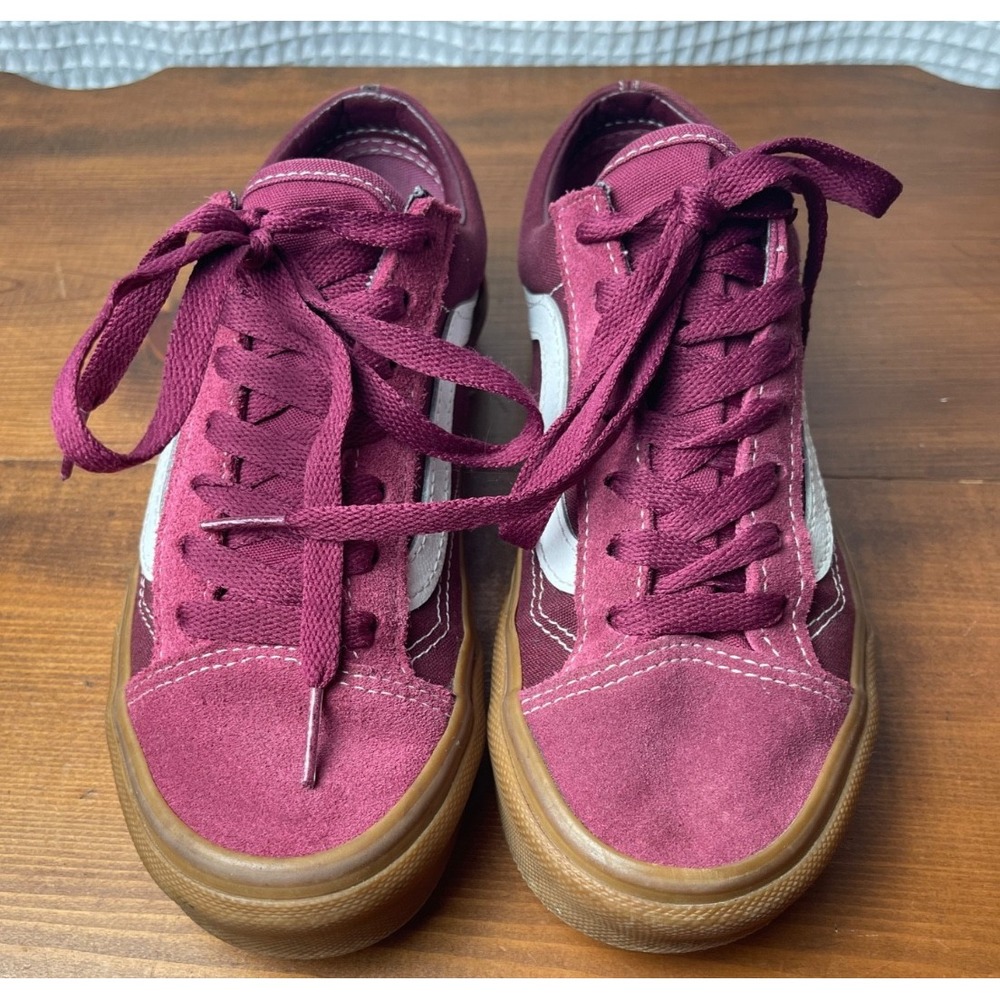 Vans Style 36 Beet Red Gum mens size 5 woman's size 6.5